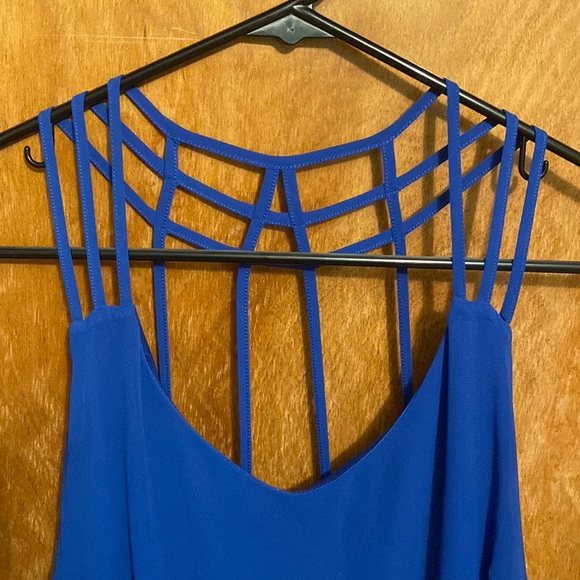 Blue Shift Dress (Small) - Picture 2 of 5